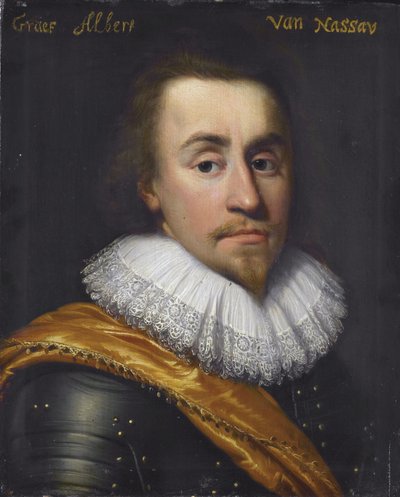 Portrait of Albert, Count of Nassau-Dillenburg by Jan Anthonisz. van Ravesteyn